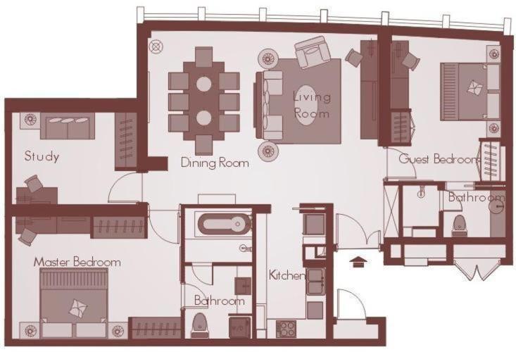 Oakwood Residence שנגחאי מראה חיצוני תמונה